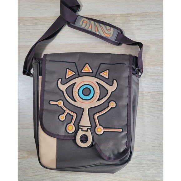 Legend of Zelda Breath of the Wild Sheikah Slate Satchel Messenger Laptop Bag - Picture 1 of 9
